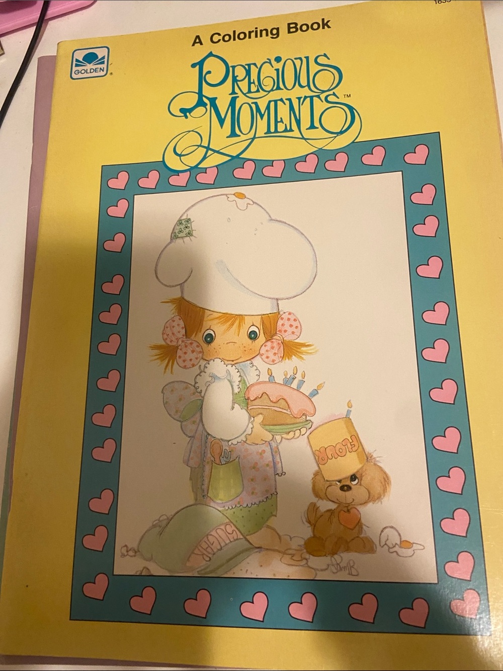 Precious Moments Yellow Coloring Book 5